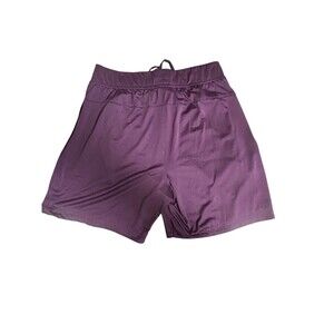 Mitre Shorts Size Large Purple Drawstring Pockets Shorts Gym Shorts School